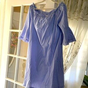 Off the shoulder mini  dress